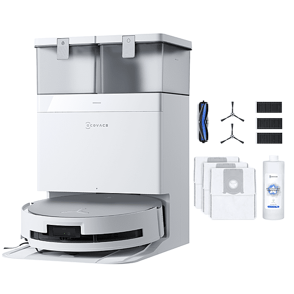 Ecovacs DEEBOT X8 OMNI + Original Accessories – BUNDLE DEAL