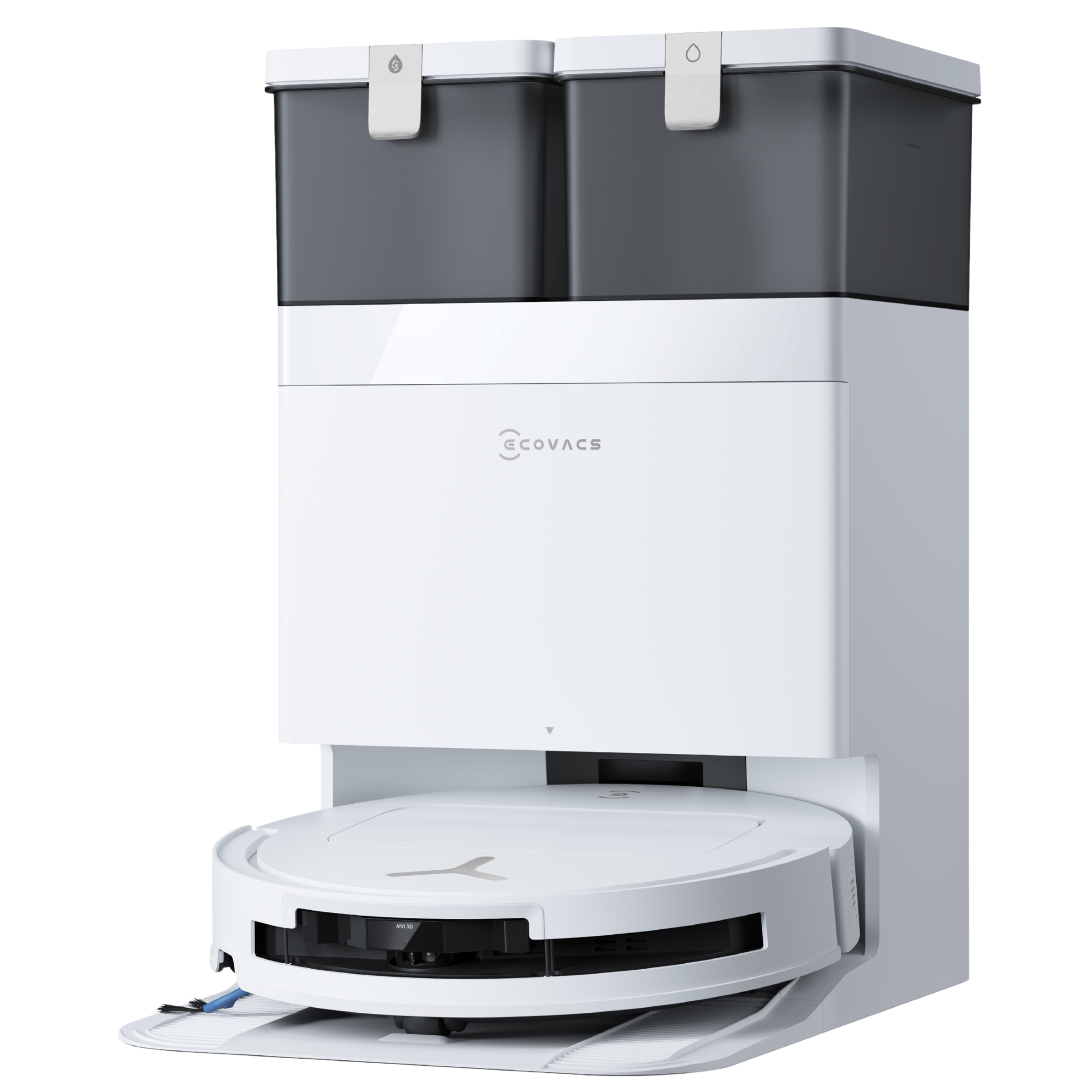 Ecovacs DEEBOT T50S PRO OMNI Vacuum Cleaner - OMNI Station, 25,000Pa Suction, OMNI Station, 205min Runtime