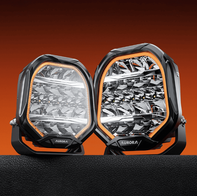 Aurora 7" Offroad Truck LED Working/Driving Fog Light [PAIR]