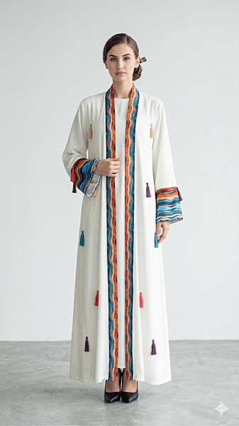 Colorful Abaya