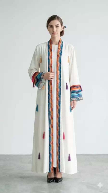 Colorful Abaya