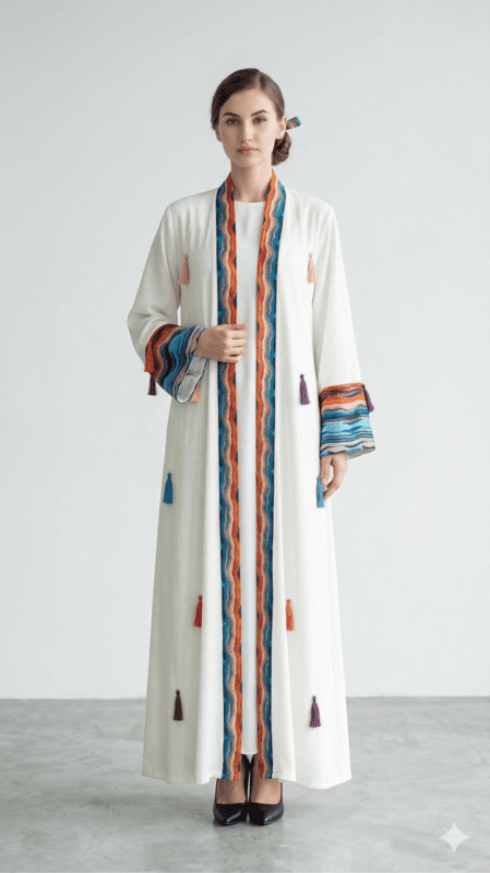 Colorful Abaya