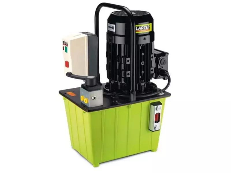 LARZEP Hydraulic Electric Powerpacks, Manual Valve, HBM-Series