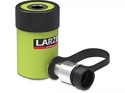 LARZEP Hollow Hydraulic Cylinders, Single-Acting Spring Return, SSH-Series