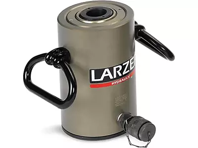 LARZEP Hollow-Aluminium Hydraulic Cylinders, Single-Acting Spring Return, SAH-Series
