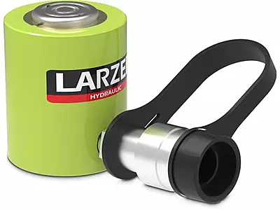 LARZEP Low-Height Hydraulic Cylinders, Single-Acting Spring Return, SSP-Series