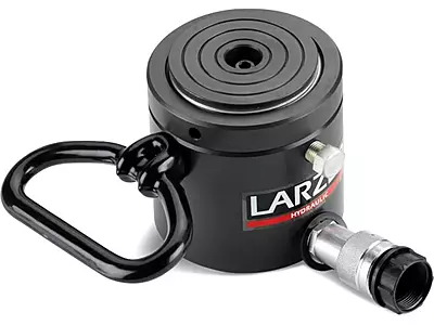 LARZEP Pancake Lock Nut Hydraulic Cylinders , Single-Acting Load Return, CTX-Series