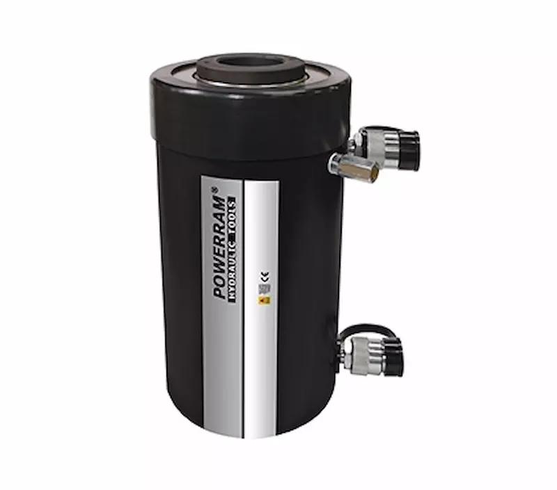 POWERRAM Hollow Hydraulic Cylinders, Double-Acting, NDAH-Series
