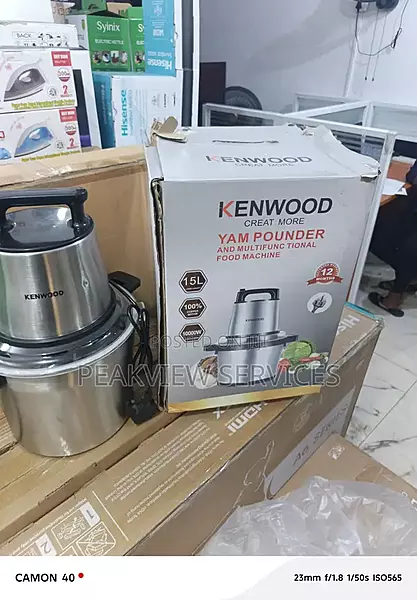 KENWOOD 15LITRES FOOD PROCESSOR YAM POUNDER