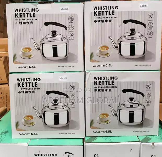 6.5L STAINLESS STEEL WHISTLING KETTLE