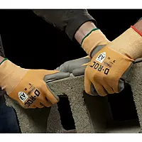 Magid D-ROC® DX DXG22 18-gauge PU Palm Coated Glove - Cut Level A3 (Shrink-Wrapped For Vending Use)