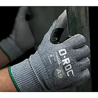 Magid® D-ROC® GPD982 AeroDex® 13-Gauge Polyurethane Coated Cut-Resistant Touchscreen Glove - Cut Level A9- For Vending