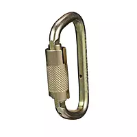 MSA 10089205 9/16" Auto-Locking Steel Carabiner