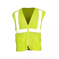 Magid® Lime Yellow ANSI 107 Class 2 Polyester High-Visibility Vest