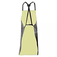 Magid AK35X44BR 35" x 44" Aluminum Kevlar Bib Style Apron With Attached Web Ties