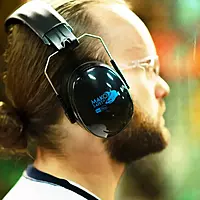MAKO Safety™ MKM26 Adjustable Folding Earmuffs, NRR 26