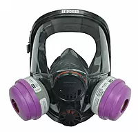 Honeywell North 760008AS Full Facepiece Respirator with Speaking Diaphragm, Without Filters
