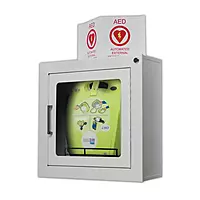 ZOLL Standard Metal Wall Cabinet with Alarm for AED Plus