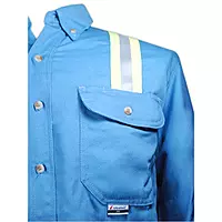 Magid IUSHB88 Dual Hazard Hi-Viz 7.0 oz. FR 88/12 Shirt