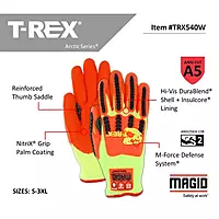 Magid® T-REX® Arctic Series® Waterproof Thermal Impact Gloves - TRX540W