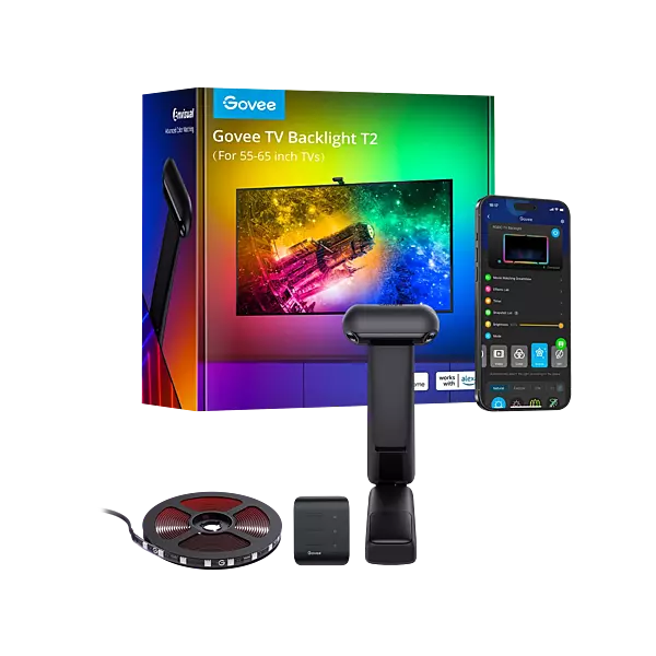 Govee Envisual TV Backlight T2 with Dual Cameras (55~65 inch)