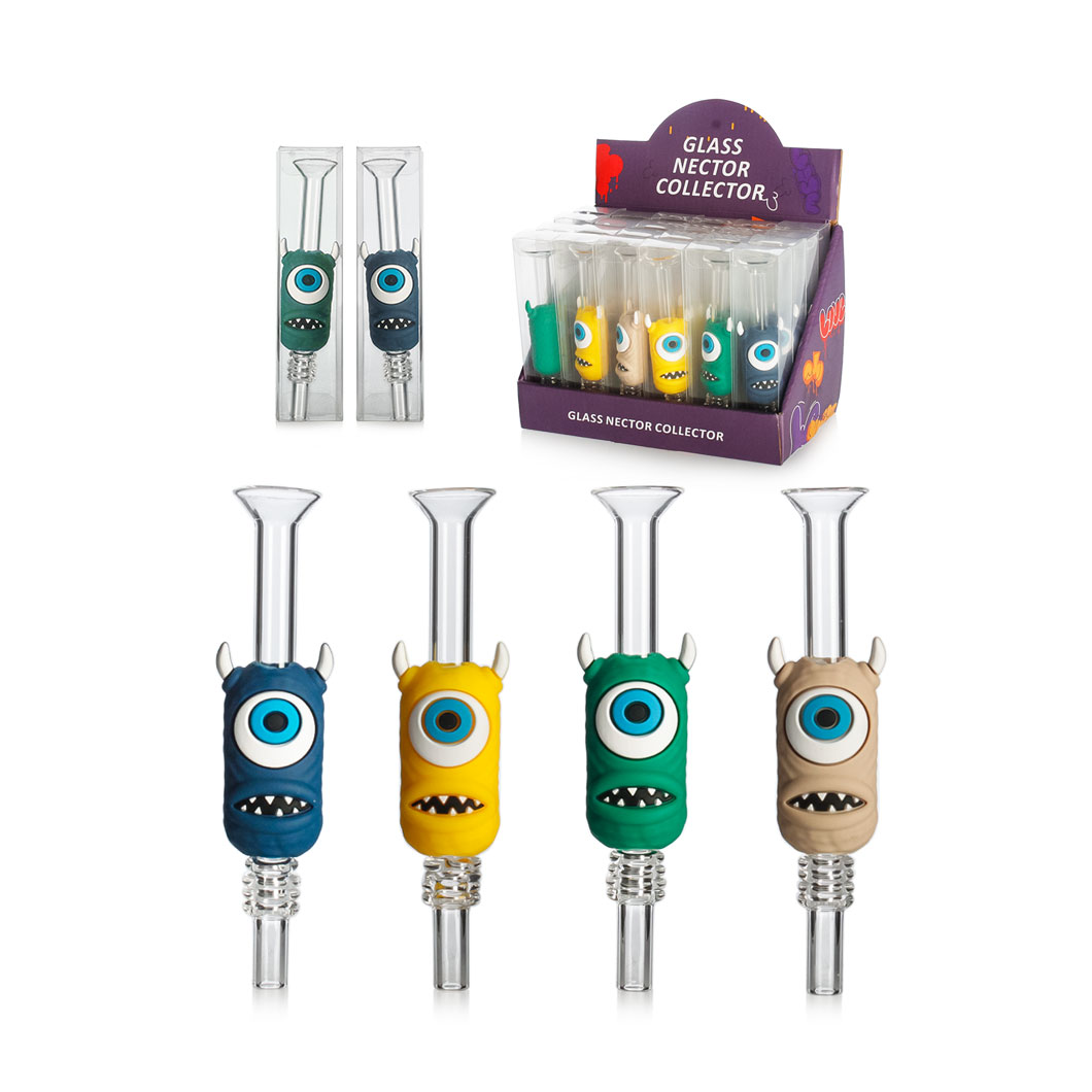 Silicone One Eye Nectar Collector - Assorted Colors