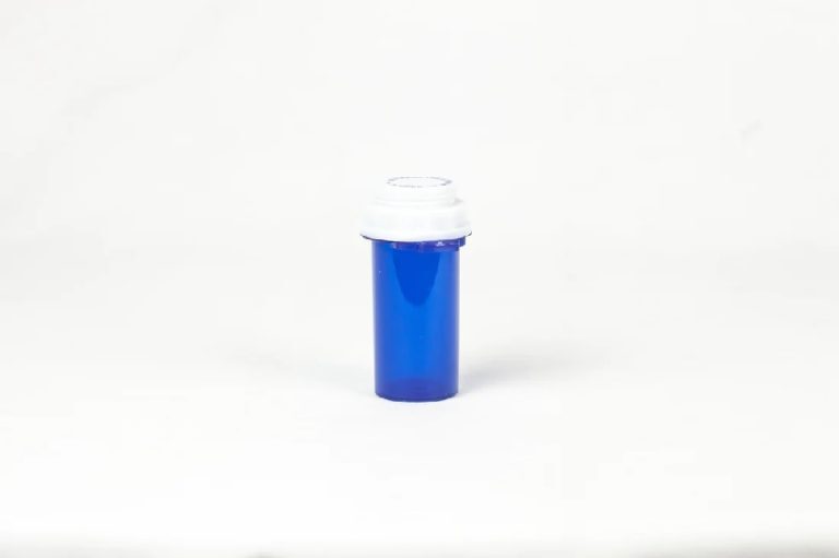 10 Dram Blue Thumb Tab Reversible Cap - 225 Count