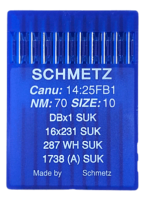 SCHMETZ NEEDLE SYSTEM 16X257 BALL POINT SCHMETZ NEEDLE SYSTEM 16X257 BALL POINT