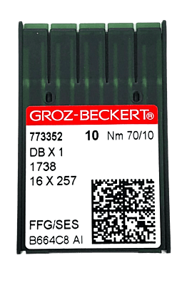 GROZ BECKERT NEEDLE SYSTEM 16X257 BALL POINT