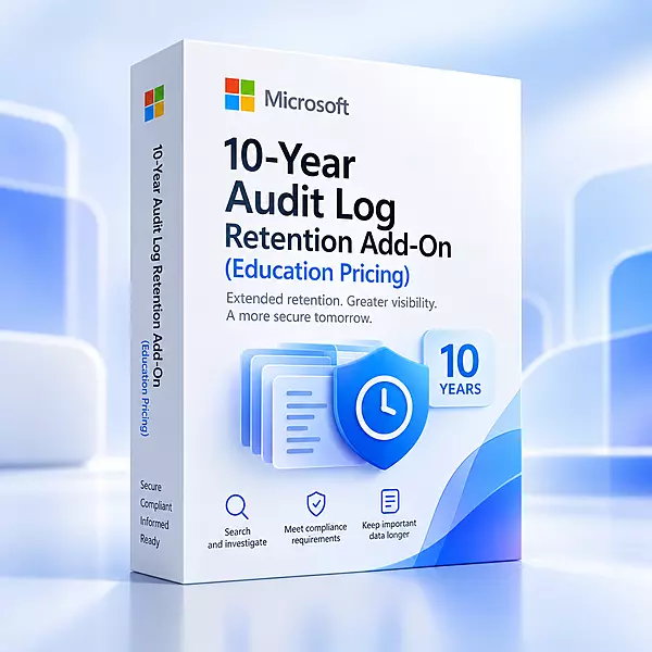 10-Year Audit Log Retention Add On (Education Pricing) [New Commerce Experience]