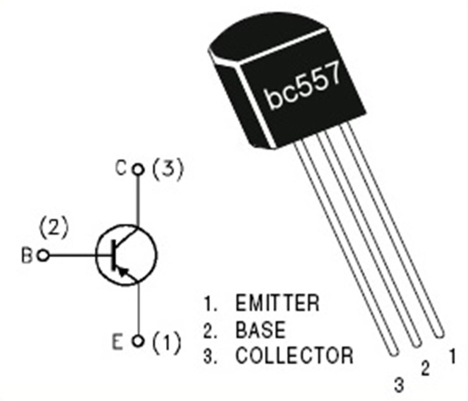 BC557 PNP TRANSITOR