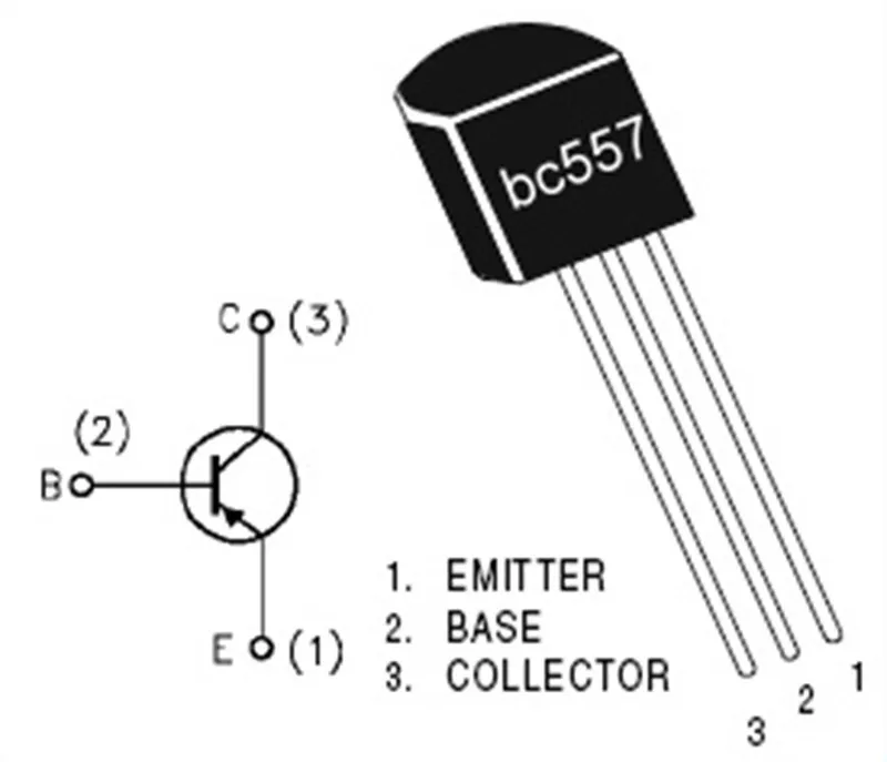 BC557 PNP TRANSITOR