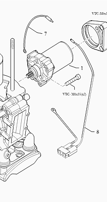 SECONDARY CABLE ENGINE EK/HAT