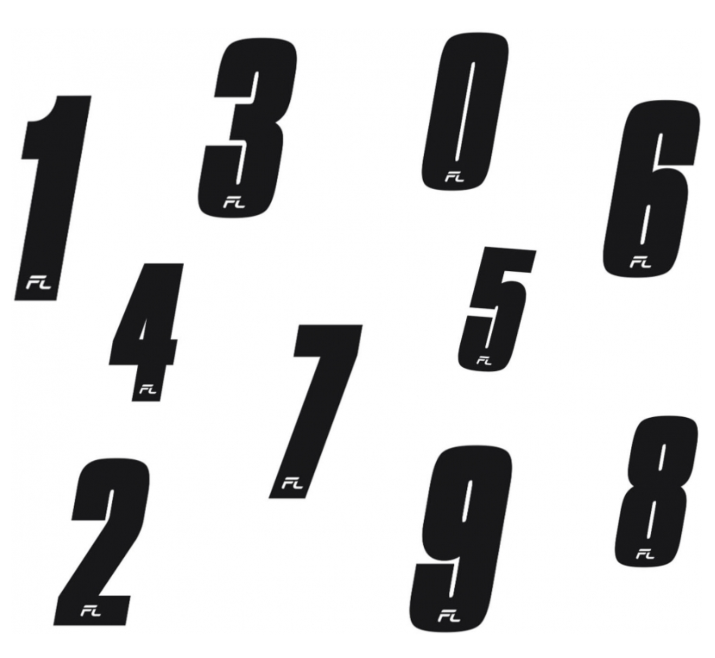 Birel Art KIT NUMBER 10 PCS. 2024-3