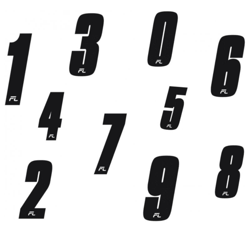 Birel Art KIT NUMBER 10 PCS. 2024-4