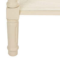 Corpus White Solid Wood Console Table
