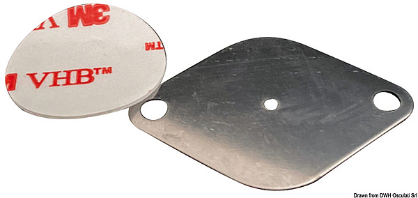 FOAM ANCHOR adhesive magnetic anchor SS plate