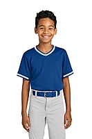 Sport-Tek® Tough Mesh V-Neck Baseball Jersey - ST221