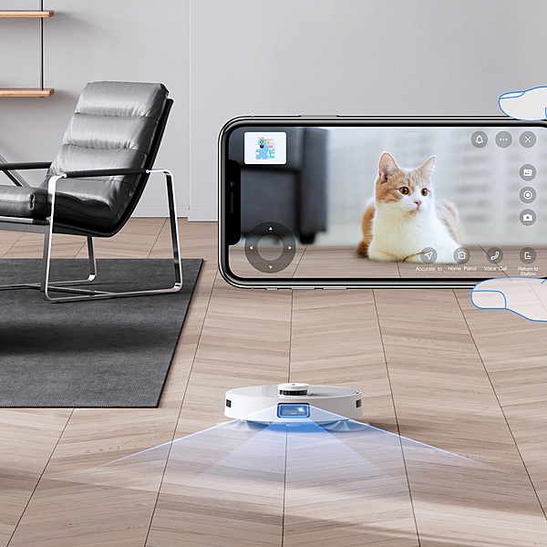 Ecovacs DEEBOT T10 Robot Vacuum Cleaner - 3000Pa, 260min Runtime‚ AI Avoidance