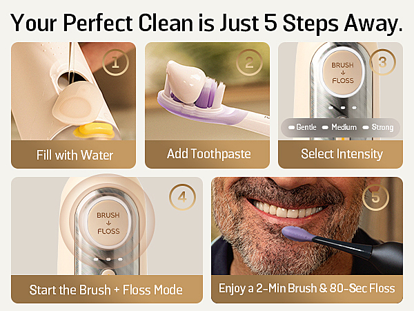 Soocas NEOS II Ultra Electric Toothbrush Champagne Gold EU