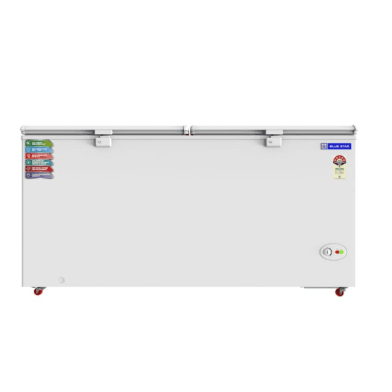 Blue Star Hard Top Chest Freezer CF5-575NEYW (Front View)