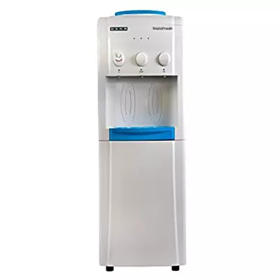 Front Look of Usha Instafresh Standing Water Dispenser. Front Look of Usha Instafresh Standing Water Dispenser.