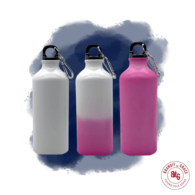 Custom Print Pink Aluminium Magic Water Bottle
