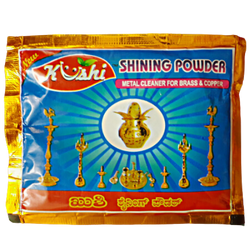Kushi Shining Powder for cleaning Brass Pooja Articles 50g Pack