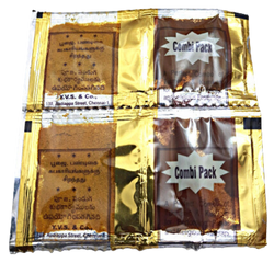 Gopuram Brand Turmeric, Kumkum Combo Set for Gifting All Occasions-Pack of 5