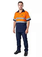 Hi-Viz Vented S/S Workshirt