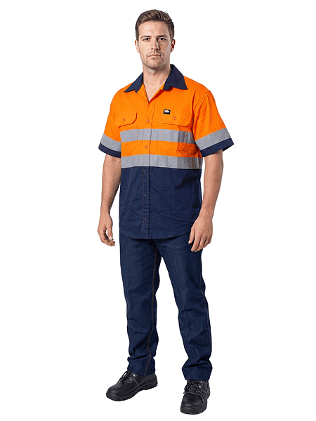 Hi-Viz Vented S/S Workshirt