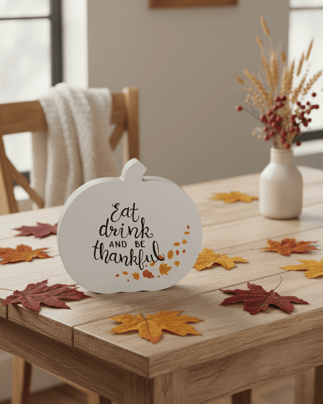 Pumpkin Table Decor