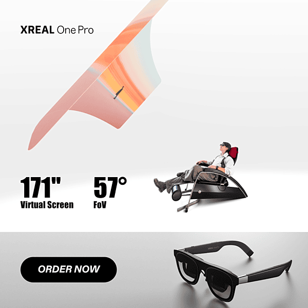 XREAL One Pro - AR Smart Glasses 120Hz Full-HD Micro-OLED, Bose Audio - UNBOXED DEAL-M (EU Spec)