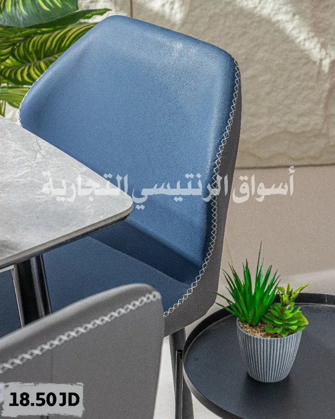كرسي سفرة منجد بلونين